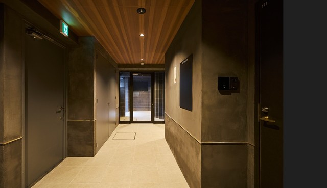 タイズ住吉のエントランス