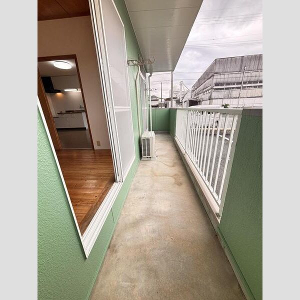 メゾンシャトリエのバルコニー