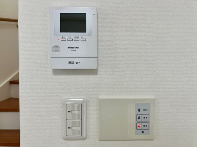 西町戸建のセキュリティ