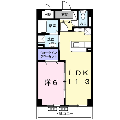 サンライズコードの間取り