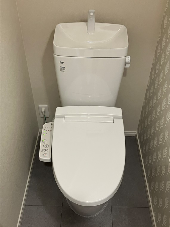 通町戸建のトイレ