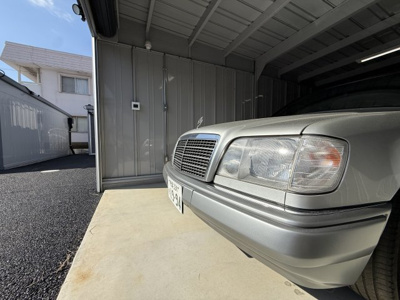 【内装】 | グリーンヒルガレージ都賀 | 奥行は6.27ｍもあるのでアメ車でも余裕ですね