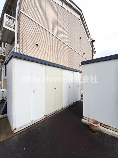 イリーデのその他共用部分|外部トランクは無料で使用OK！！