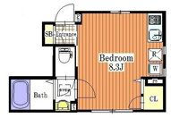 江東区冬木のアパートの画像