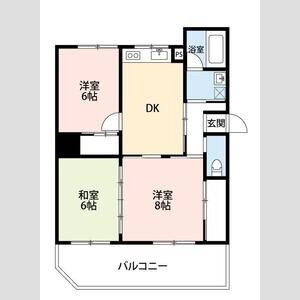 エスポワールオノの間取り