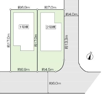 松戸市牧の原９期の区画図