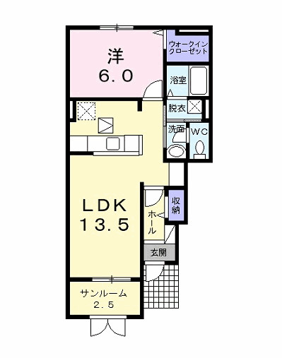 プラティーノの間取り