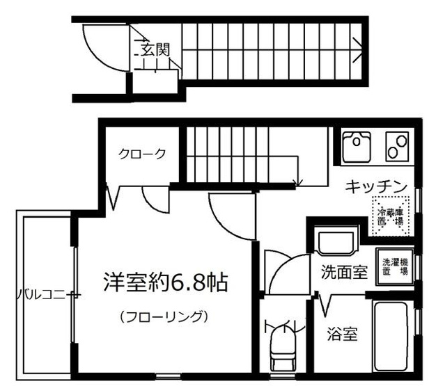 【間取り】 | メゾン・ソレイユ長栄寺
