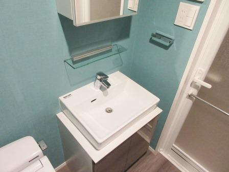 ライトハウス大塚の洗面所