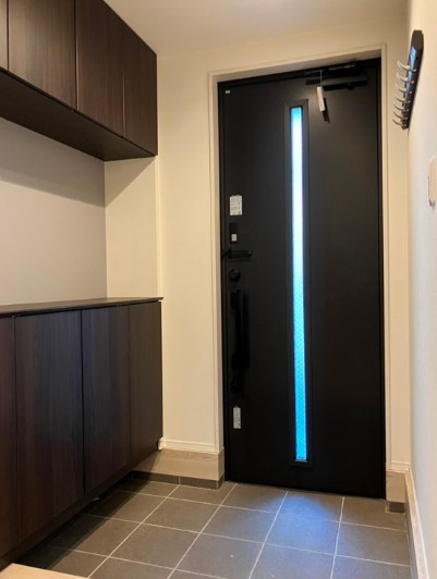 雑司が谷戸建の玄関