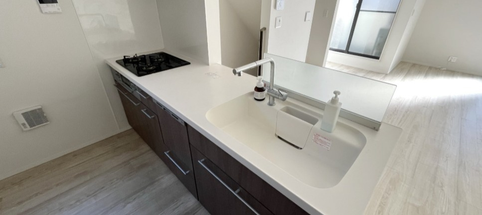 雑司が谷戸建のキッチン