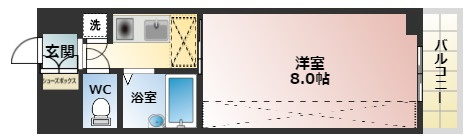 サンクレスト西宮の間取り