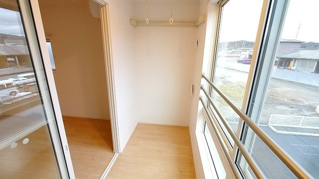 メゾン双鶴Ｅのバルコニー