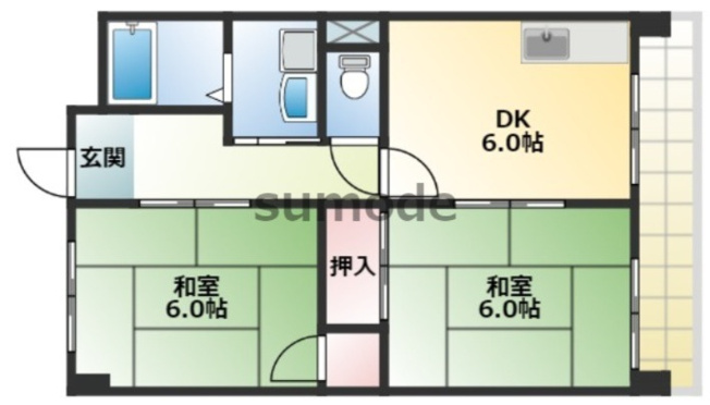 【間取り】 | 寿マンション