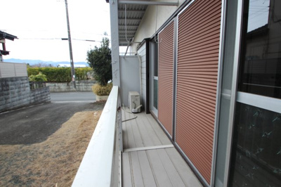 【設備】 | 白百合ハイツ | ベランダ