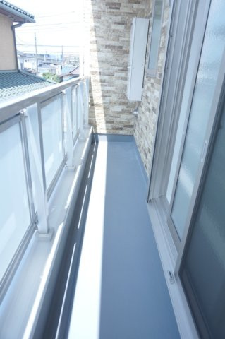 リブリ・アレイ浜野のバルコニー|落ち着いた時間を過ごせるバルコニーです