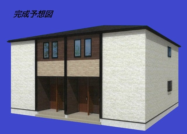 今津朝山アパートⅠの外観|きれいな外観です