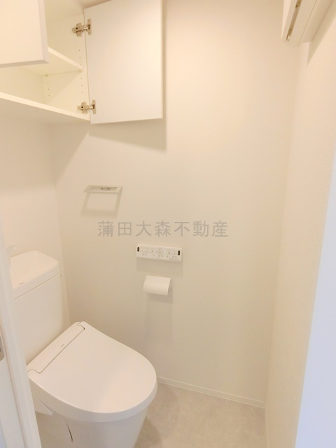 Garden Xavis(ガーデンザヴィス南蒲田のトイレ|温水洗浄便座付きのトイレ　