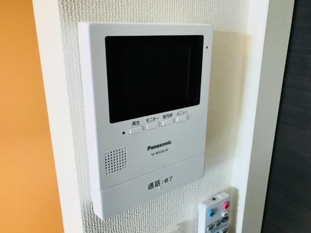 パークストリート２のセキュリティ|カメラ付インターホン