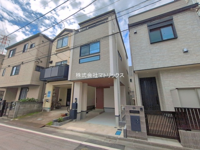板橋区新河岸1丁目　自然豊かな住環境　限定1棟の区画図