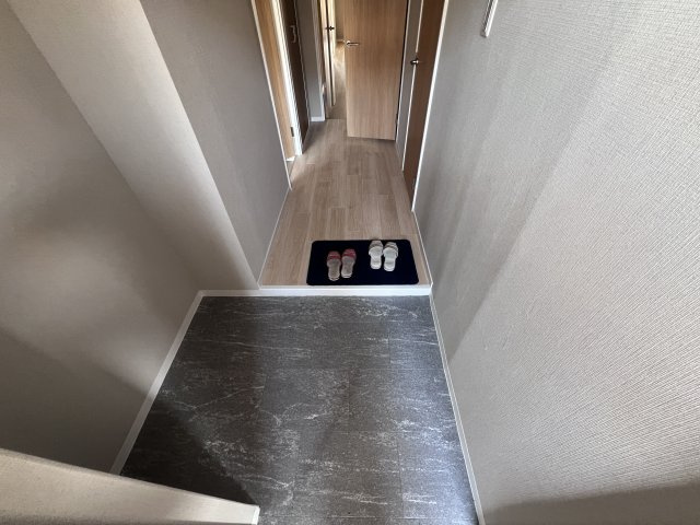 ユニライフ明石魚住の玄関