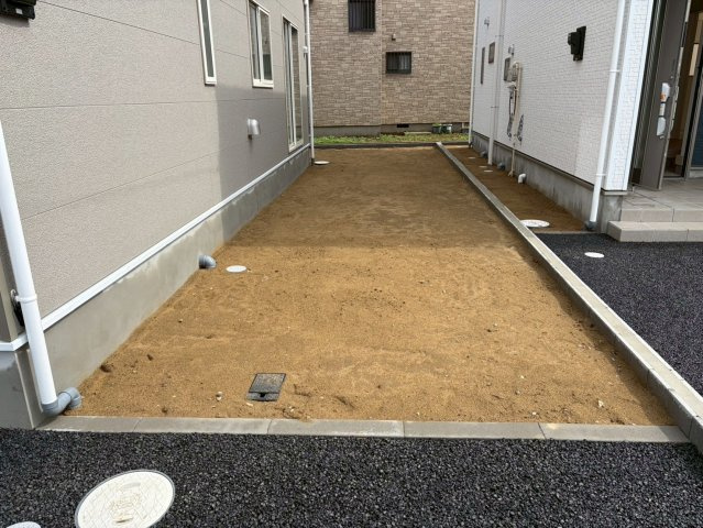 【庭】 | 神栖市波崎1号棟 | 即日のご見学も可能です。お気軽に0476-37-3888までお問合せ下さい。