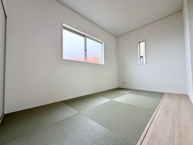 【和室】 | 神栖市波崎1号棟 | 即日のご見学も可能です。お気軽に0476-37-3888までお問合せ下さい。