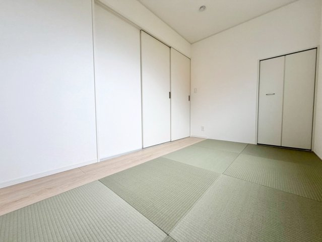 【和室】 | 神栖市波崎1号棟 | 即日のご見学も可能です。お気軽に0476-37-3888までお問合せ下さい。