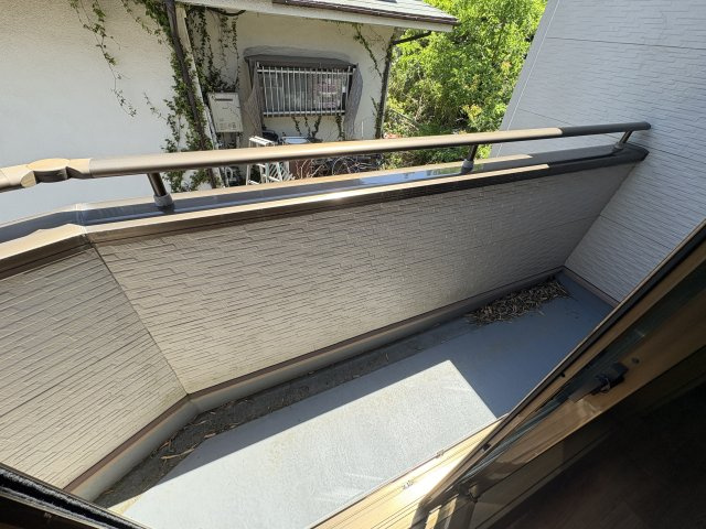 下畑町戸建のバルコニー