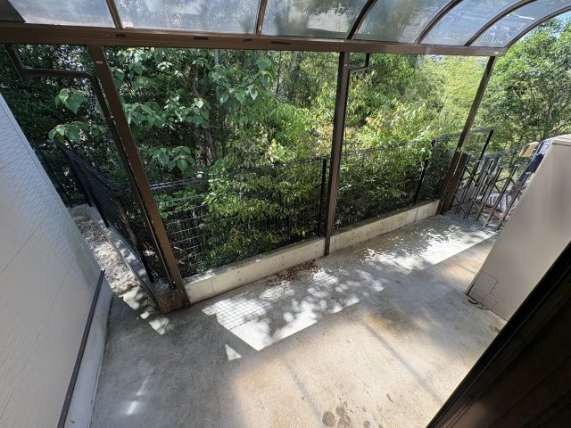 下畑町戸建の庭