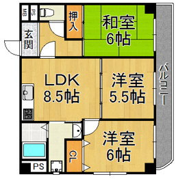 PlanDole YUNEの間取り