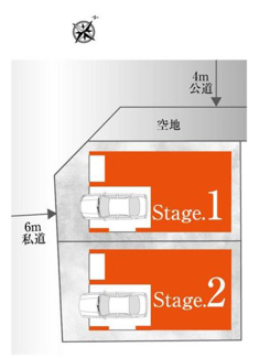 【区画図】 | 川口市上青木６丁目Ⅰ期　2号棟