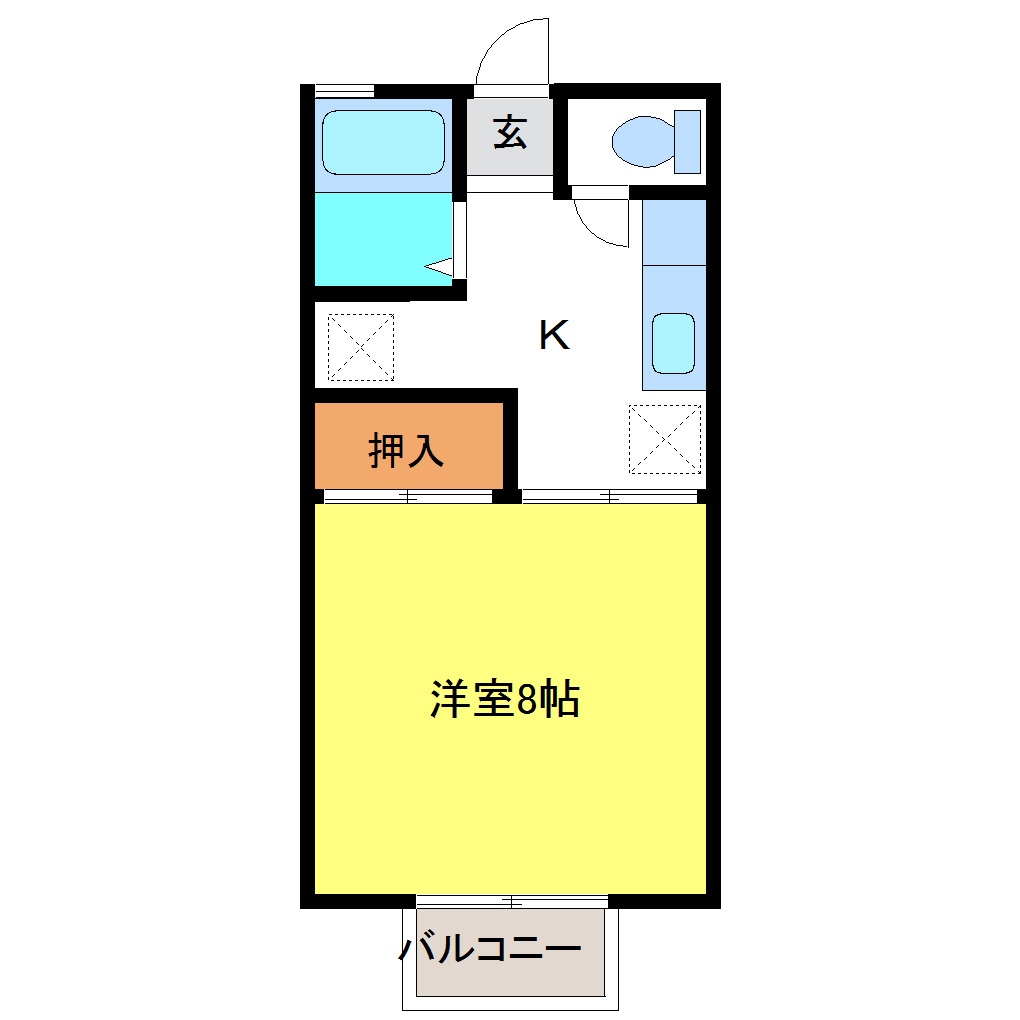 グリーンアヴェニューの間取り