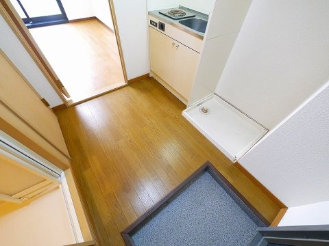 レオパレスナカノの玄関|きれいな玄関です