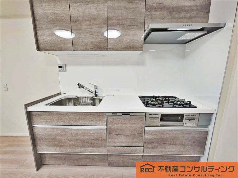 ドルミ第2灘のキッチン|阪神新在家駅徒歩6分