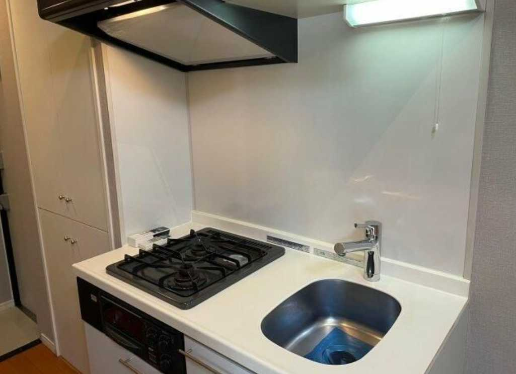 メイクスデザイン桜新町　分譲賃貸　2面採光　オートロックのキッチン