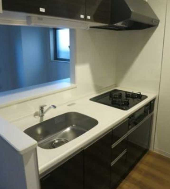 ベルメゾン若林　角部屋　ウォークインクローゼット　駐車場のキッチン