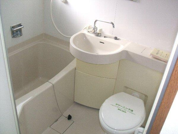 マンションカワサキの洗面所