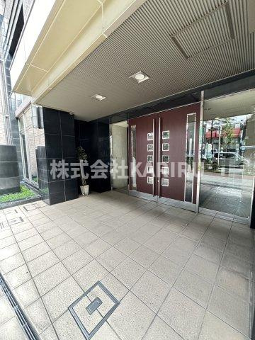 エステムプラザ大阪城パークフロントのエントランス