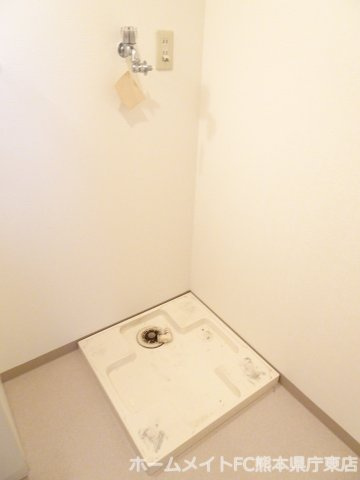 熊本市中央区帯山４丁目の賃貸マンションの洗面所