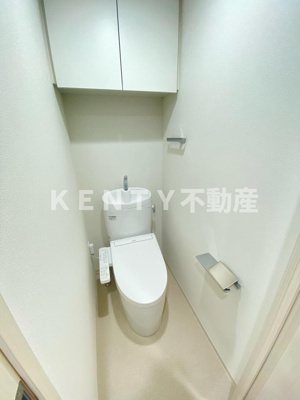 【トイレ】 | リテラス蒲田 | 清潔感のあるトイレです