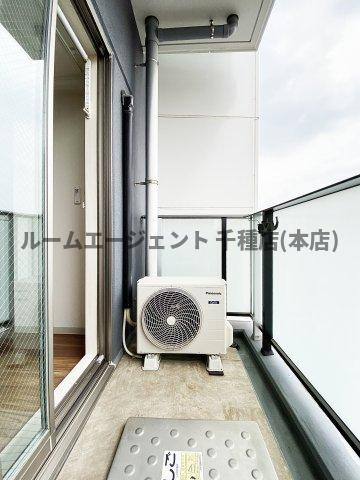 エルメディオ千種のバルコニー