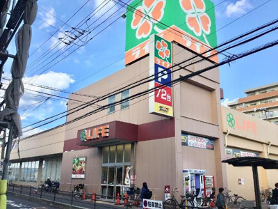 【周辺】 | ビエンフェⅢ | ライフ寝屋川黒原店まで1,647ｍ
