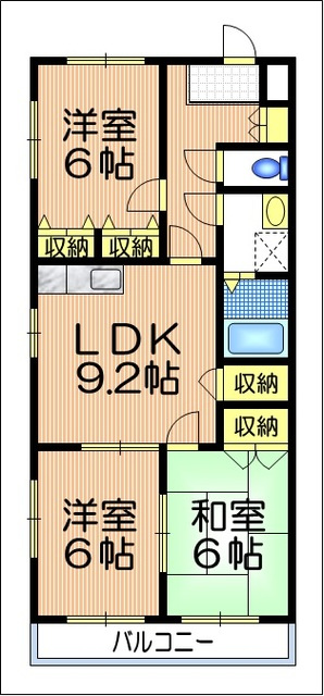 ファーストローズの間取り