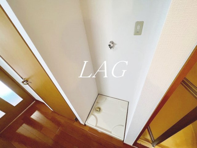 【設備】 | プレステージ綾瀬 | 室内洗濯機置場です。