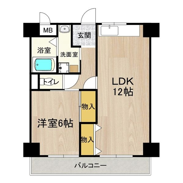 ロベリア弐番館の間取り