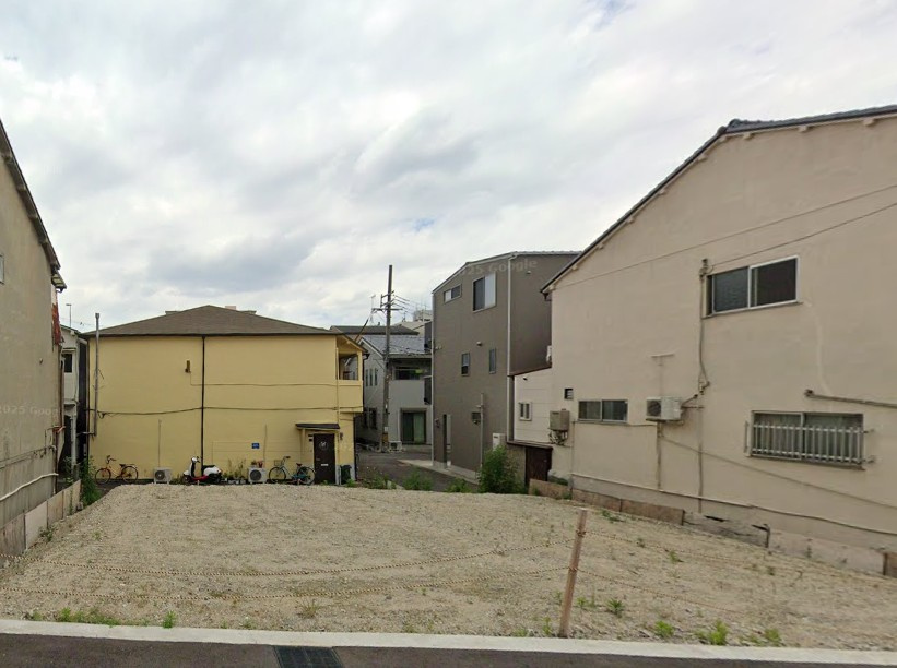 旭区生江　新築戸建用土地の外観