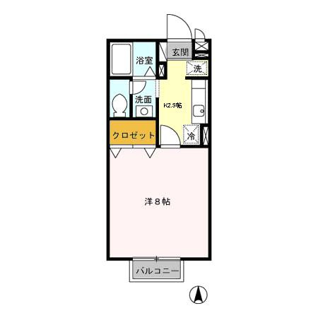 プレシャスコートの間取り
