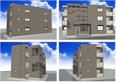 【外観パース】 | Seasons Terrace五反野