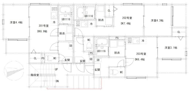 【区画図】 | Seasons Terrace五反野